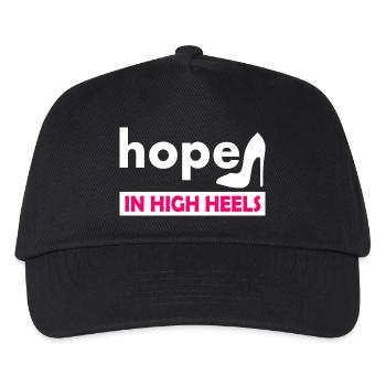 hope in high heels - Kinder Basecap - Schwarz - Vorne