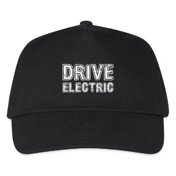 Drive Electric Supercharge - Electric Car Fans - Kids’ Baseball Cap - black - Front