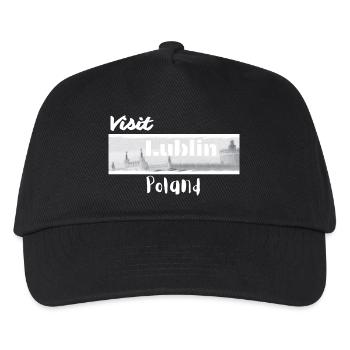 Visit Lublin Poland - Kids’ Baseball Cap - black - Front