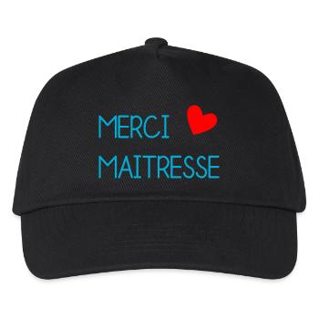 MISTRESS. THANK YOU. THANK YOU MISTRESS. MISTRESS - Kids’ Baseball Cap - black - Front