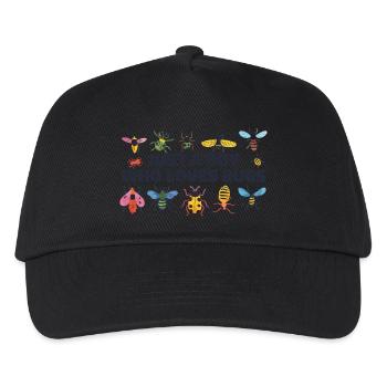 Just A Boy Who Loves Bugs Boys Bug Lover Funny - Casquette de baseball Enfant - noir - Devant