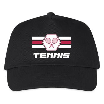 Tennis Match Ball Tennis Players Tennis Club - Kids’ Baseball Cap - black - Front