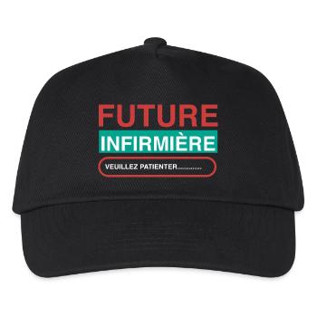 Future Nurse - Kids’ Baseball Cap - black - Front