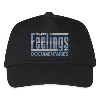 Capter les sentiments pour les amateurs de documentaires - Casquette de baseball Enfant - noir - Devant