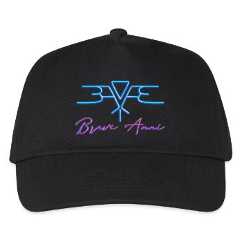 Brave Anni - Kinder Basecap - Schwarz - Vorne