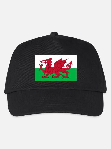 Wales - Kinder Basecap - Schwarz