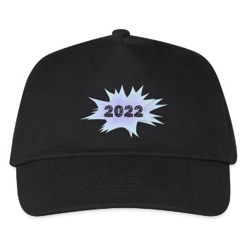2022 - Kinder Basecap - Schwarz - Vorne
