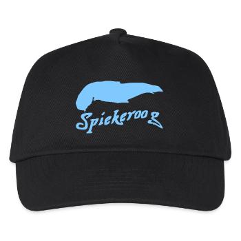 Spiekeroog Tattoo - Kinder Basecap - Schwarz - Vorne