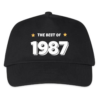 Best of 1987 - Kids’ Baseball Cap - black - Front