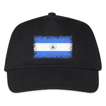 Nicaragua Nicaragua - Kinder Basecap - Schwarz - Vorne