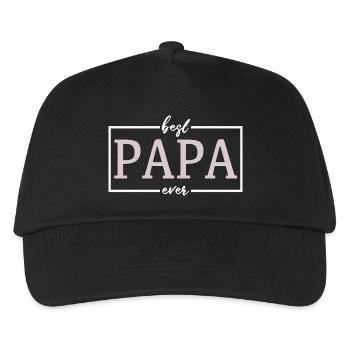 The best dad - Kids’ Baseball Cap - black - Front
