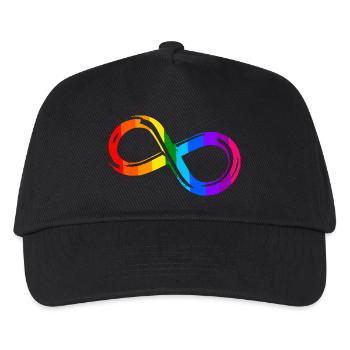 Different, Not Less – Autism Acceptance - Kids’ Baseball Cap - black - Front