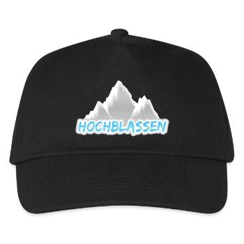 Mount Hochblassen - Kids’ Baseball Cap - black - Front