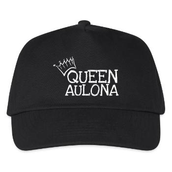 Vorname Aulona - Kinder Basecap - Schwarz - Vorne