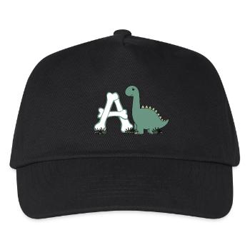 Lettre A - Casquette de baseball Enfant - noir - Devant
