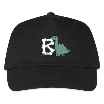 Letter B - Kids’ Baseball Cap - black - Front