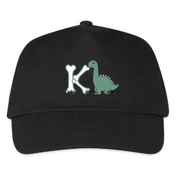 Letter K - Kids’ Baseball Cap - black - Front