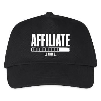 Affiliation Chargement d’entreprise en ligne Affilié - Casquette de baseball Enfant - noir - Devant