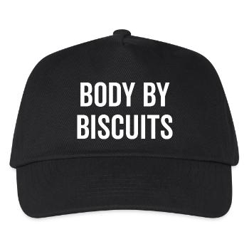 Körper von Biscuits - Kinder Basecap - Schwarz - Vorne