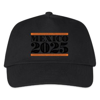 Mexiko 2025 - Kinder Basecap - Schwarz - Vorne