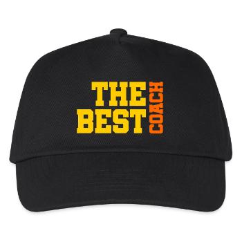 The best Coach - Der beste Trainer - Training - Kids’ Baseball Cap - black - Front