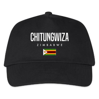 Chitungwiza Zimbabwe - Kids’ Baseball Cap - black - Front