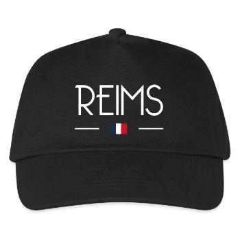 Reims - Kids’ Baseball Cap - black - Front