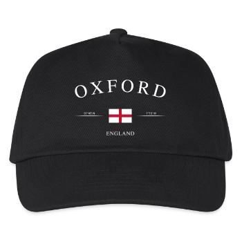 Oxford, Angleterre – Souvenir et cadeau des Fêtes - Casquette de baseball Enfant - noir - Devant
