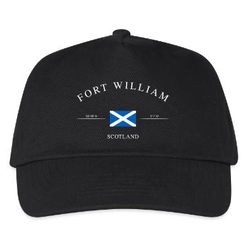 Fort William Scotland Holiday Souvenir & Gift - Kids’ Baseball Cap - black - Front