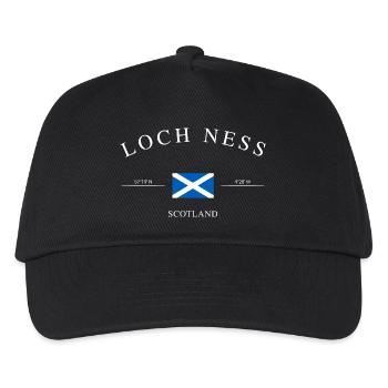 Loch Ness Scotland – Holiday Souvenir &amp; Gift - Kids’ Baseball Cap - black - Front