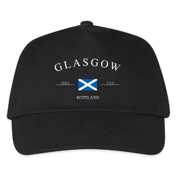 Glasgow, Écosse – Souvenirs et cadeaux de vacances - Casquette de baseball Enfant - noir - Devant