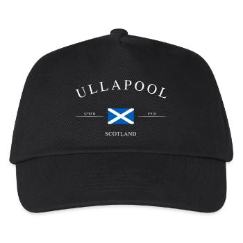 Ullapool Scotland – Holiday Souvenir &amp; Gift - Kids’ Baseball Cap - black - Front