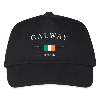 Galway Ireland – Holiday Souvenir &amp; Gift - Kids’ Baseball Cap - black - Front