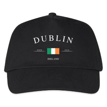 Dublin Irland – Urlaub Souvenir & Geschenk - Kinder Basecap - Schwarz - Vorne
