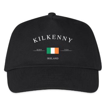Kilkenny Ireland – Holiday Souvenir &amp; Gift - Kids’ Baseball Cap - black - Front