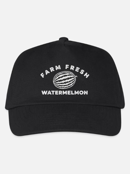 Farm Fresh Watermelon - Kids’ Baseball Cap - black