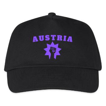Wien - Kinder Basecap - Schwarz - Vorne