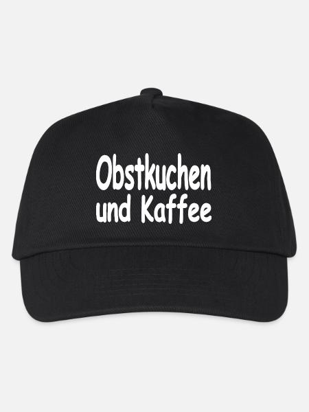 Kuchen - Kinder Basecap - Schwarz