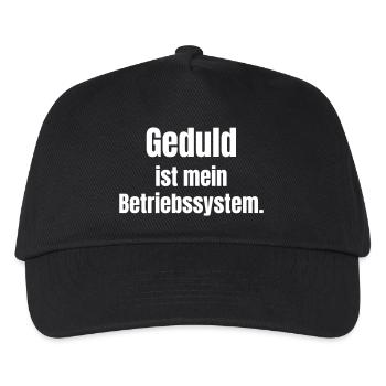 La patience est mon système d’exploitation - Casquette de baseball Enfant - noir - Devant