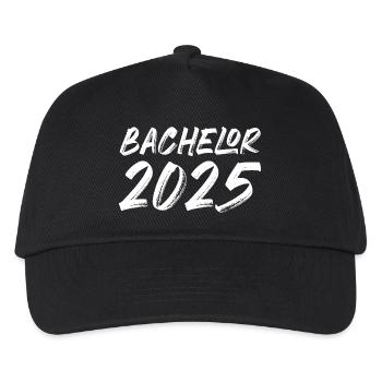 Bachelor 2026 - Kinder Basecap - Schwarz - Vorne
