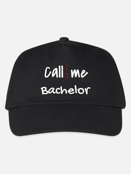Bachelor 2026 Abschluss Promotion Sponsion - Kinder Basecap - Schwarz