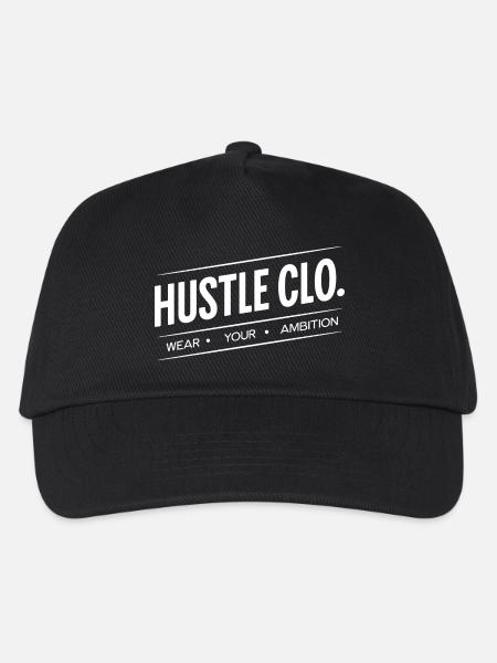 Hustle Clo Ambition Logo - Kinder Basecap - Schwarz