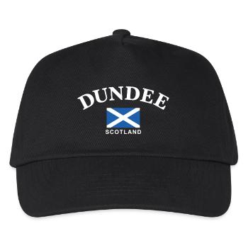 Dundee, Schottland - Kinder Basecap - Schwarz - Vorne