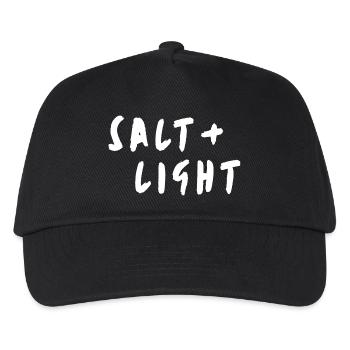 Sel + lumière - Casquette de baseball Enfant - noir - Devant