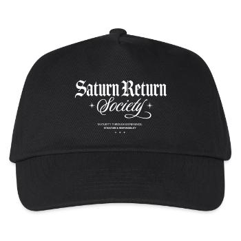 Saturn Return Society - Kids’ Baseball Cap - black - Front