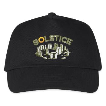Litha Pagan Solstice d’été Midsommar - Casquette de baseball Enfant - noir - Devant