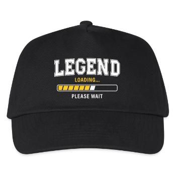 Legend Loading Please Wait - Kids’ Baseball Cap - black - Front