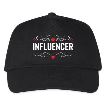 Influencer profession - Kids’ Baseball Cap - black - Front