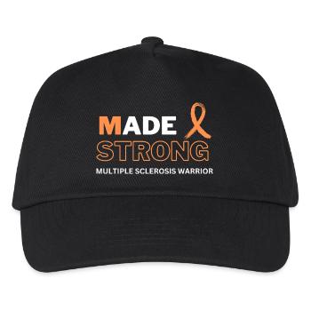 Multiple Sclerosis Strong MS Warrior Awareness - Kids’ Baseball Cap - black - Front
