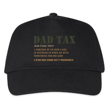 T-shirt fiscal pour papa : Budget des enfants - Casquette de baseball Enfant - noir - Devant